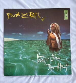 David Lee Roth Crazy from the Heat LP Vinyl Record Japanese 1st Press Van Halen